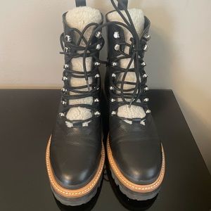 Marc Fisher black leather boots size 7